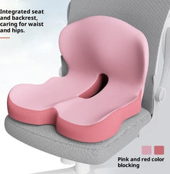 Memory Foam Lumbar Backrest — Ergonomic Chair & Car Support