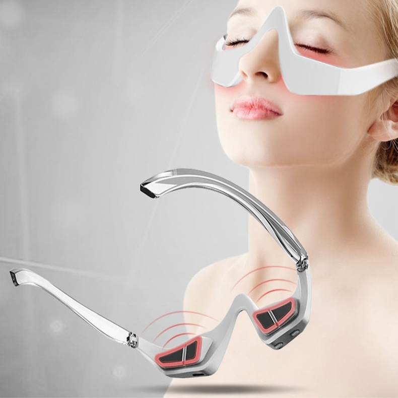 Wireless Eye Massager — Heat, Vibration & Air Pressure Relief