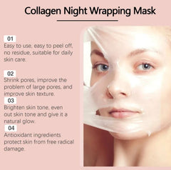 Hydrating Collagen Peel-Off Face Mask — Glow & Firm Skin