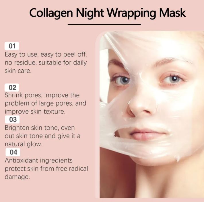 Hydrating Collagen Peel-Off Face Mask — Glow & Firm Skin