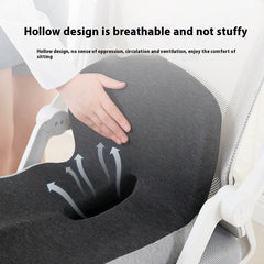 Memory Foam Lumbar Backrest — Ergonomic Chair & Car Support