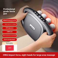 Deep Tissue Massage Gun — 8 & 16 Head Attachments