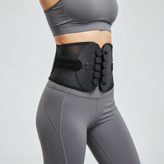 Lumbar Support Belt – Close-Up Lifestyle Shot