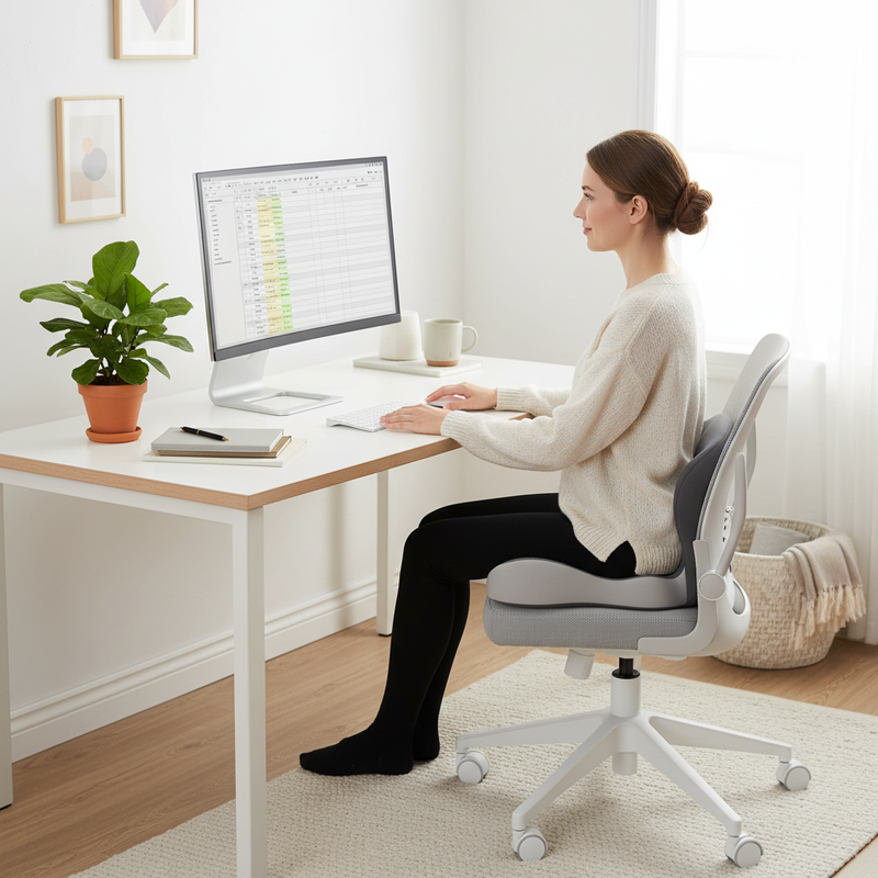 Memory Foam Backrest – Home Office Lifestyle