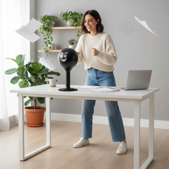 Punch Pal – Female Lifestyle Home Office Shot